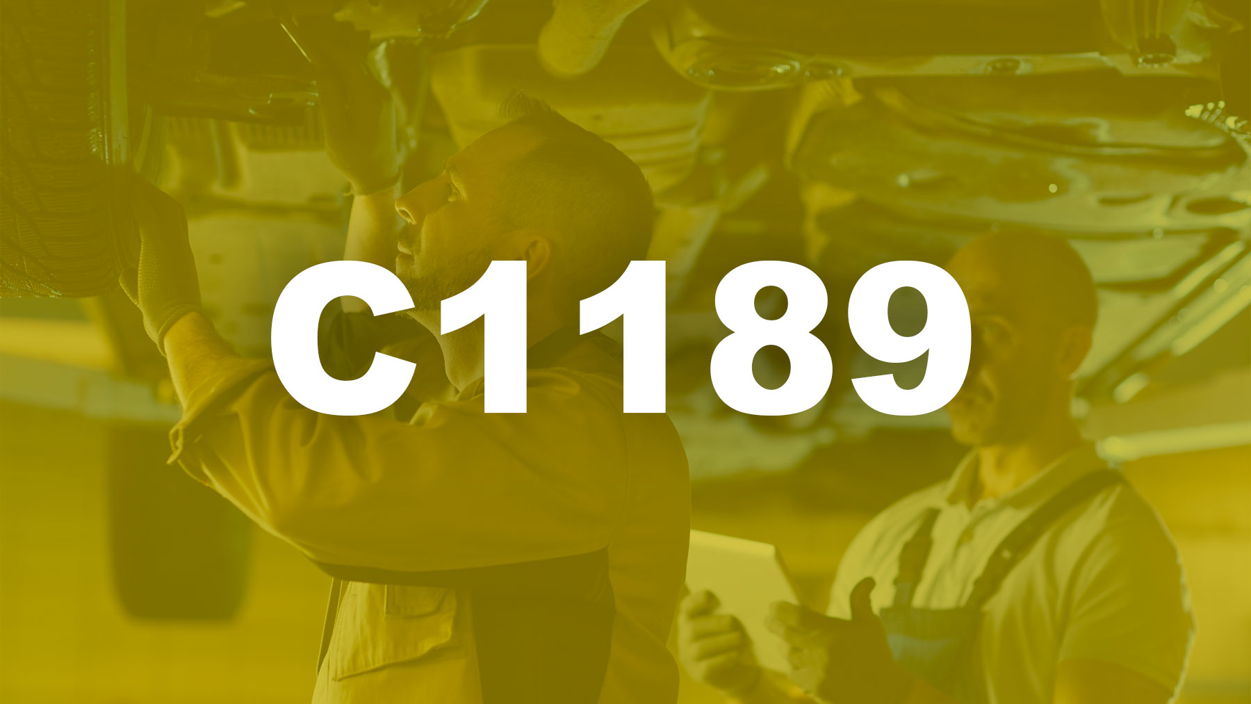 Código C1189 [OBD2] | Descripción, Causas y Soluciones